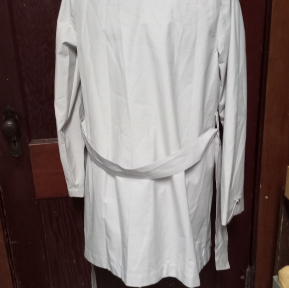 Bernardo lightweight all weather windbreaker jacket coat w/hood belt geo… - Picture 10 of 16